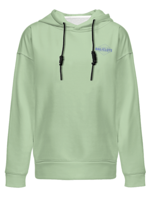 Green hooded sweater - Daliclots DstockLine