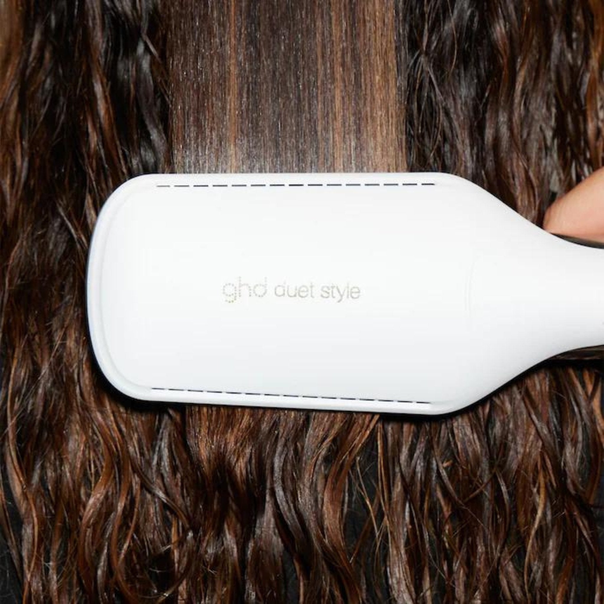 GHD DUET STYLE® WHITE HAIR STRAIGHTENER 